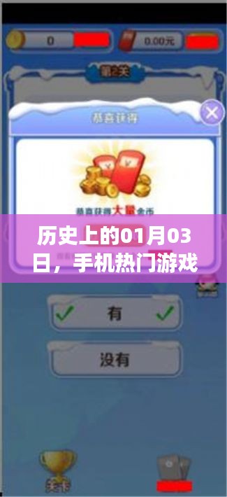 手機熱門游戲下載盛事，歷史一月三日回顧
