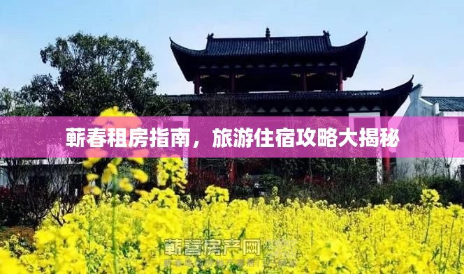 蘄春租房指南，旅游住宿攻略大揭秘