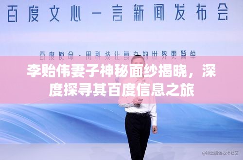 李貽偉妻子神秘面紗揭曉,深度探尋其百度信息之旅