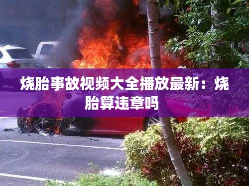 燒胎事故視頻大全播放最新:燒胎算違章嗎