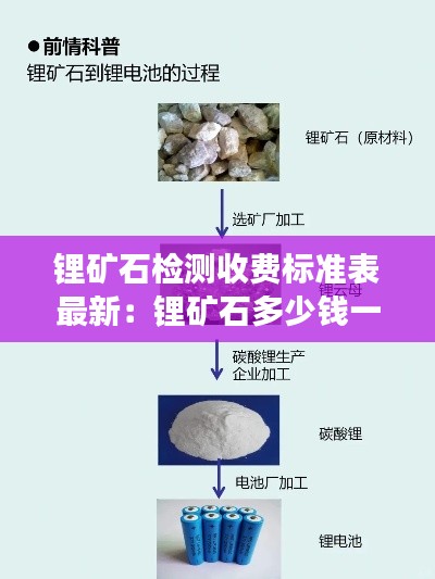 鋰礦石檢測(cè)收費(fèi)標(biāo)準(zhǔn)表最新:鋰礦石多少錢(qián)一噸,生意可以做嗎