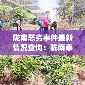 隴南惡劣事件最新情況查詢:隴南事件2018