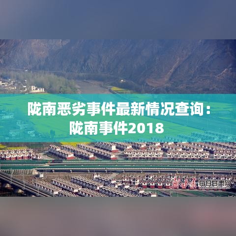 隴南惡劣事件最新情況查詢:隴南事件2018