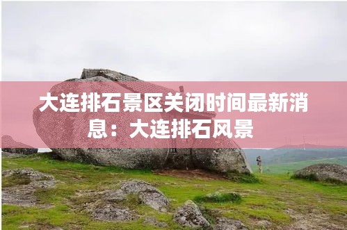 大連排石景區關閉時間最新消息:大連排石風景