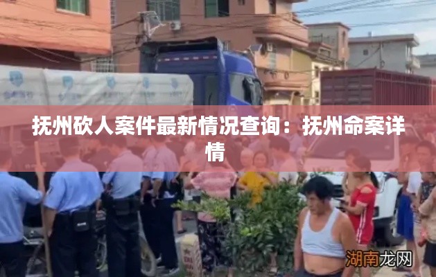 撫州砍人案件最新情況查詢:撫州命案詳情