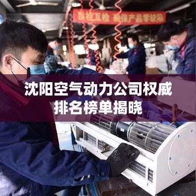 沈陽空氣動力公司權威排名榜單揭曉