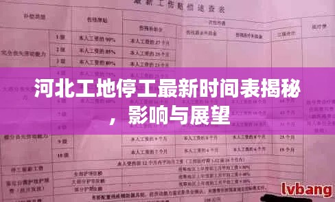 河北工地停工最新時(shí)間表揭秘,影響與展望