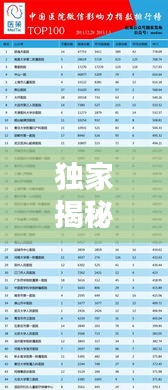 獨家揭秘，國產測試公司排名榜單及影響力分析！