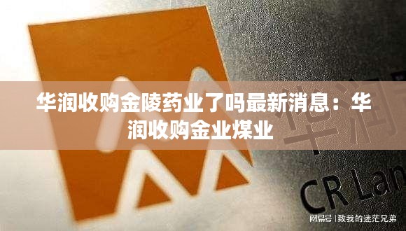 華潤收購金陵藥業了嗎最新消息：華潤收購金業煤業 