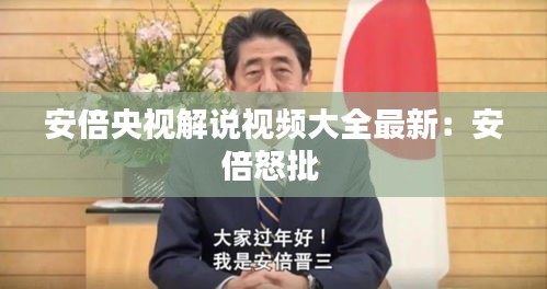 安倍央視解說視頻大全最新：安倍怒批 