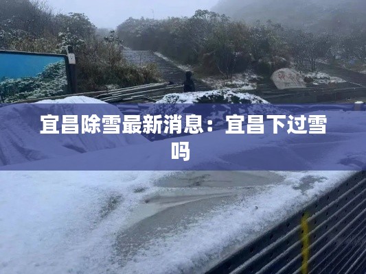 宜昌除雪最新消息:宜昌下過雪嗎