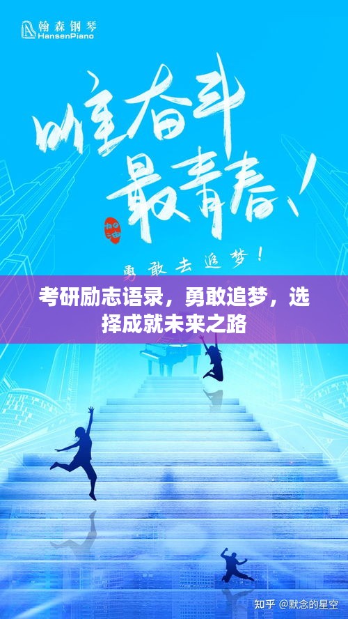 考研勵志語錄,勇敢追夢,選擇成就未來之路
