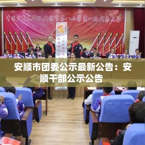 安順市團委公示最新公告:安順干部公示公告