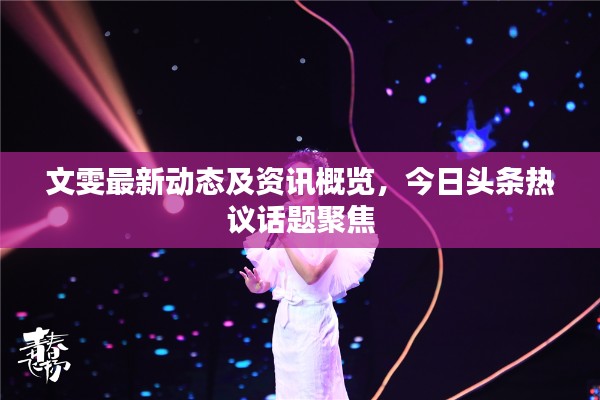 文雯最新動態及資訊概覽，今日頭條熱議話題聚焦
