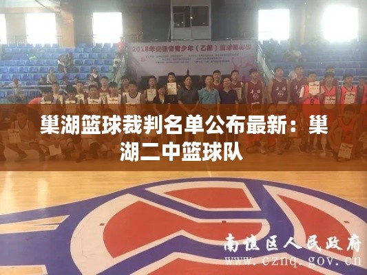 巢湖籃球裁判名單公布最新:巢湖二中籃球隊