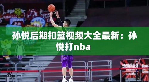 孫悅后期扣籃視頻大全最新：孫悅打nba 