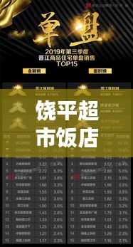 饒平超市飯店熱門榜單TOP10揭曉!