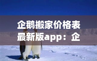 企鵝搬家價格表最新版app：企鵝大遷徙 