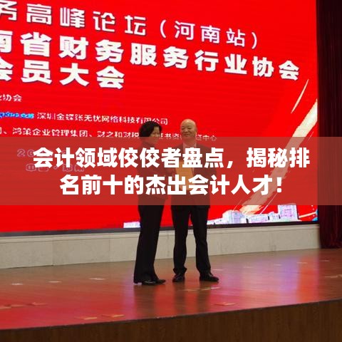 會計領域佼佼者盤點，揭秘排名前十的杰出會計人才！