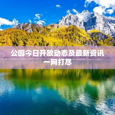 公園今日開放動態(tài)及最新資訊一網(wǎng)打盡