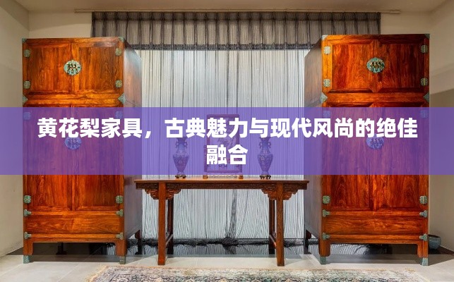 黃花梨家具，古典魅力與現代風尚的絕佳融合