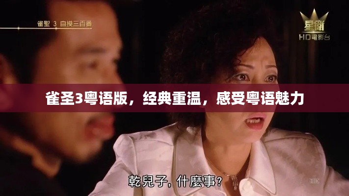 雀圣3粵語版，經典重溫，感受粵語魅力