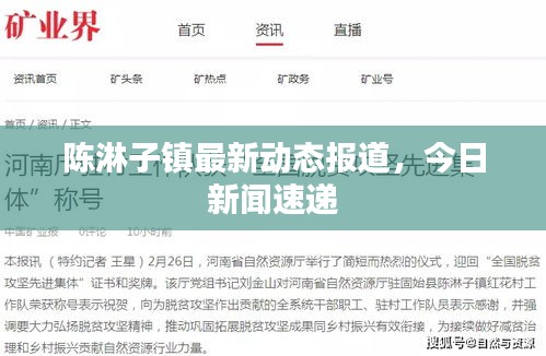 陳淋子鎮(zhèn)最新動態(tài)報道，今日新聞速遞