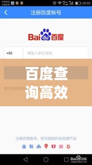 百度查詢高效指南,掌握技巧,輕松獲取信息