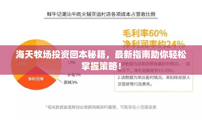 海天牧場投資回本秘籍，最新指南助你輕松掌握策略！