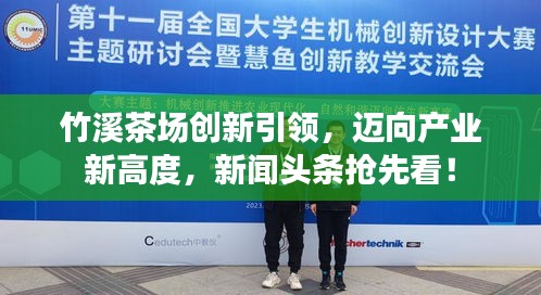 竹溪茶場創新引領，邁向產業新高度，新聞頭條搶先看！