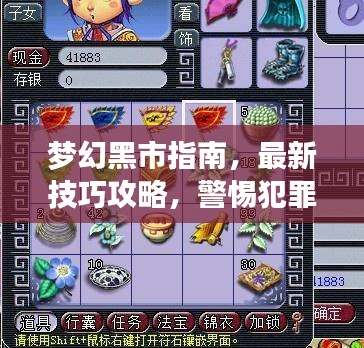 夢幻黑市指南,最新技巧攻略,警惕犯罪風險