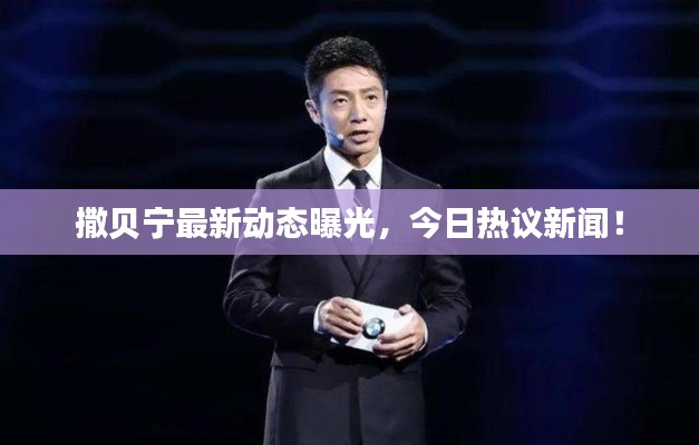 撒貝寧最新動態曝光，今日熱議新聞！