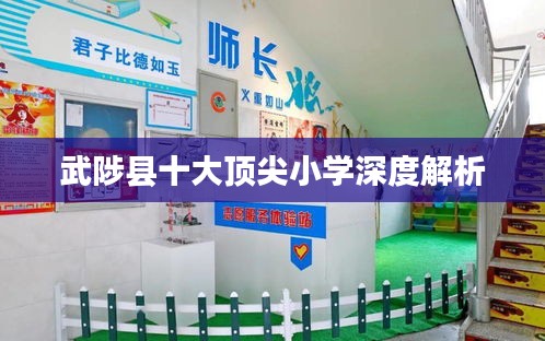 武陟縣十大頂尖小學(xué)深度解析