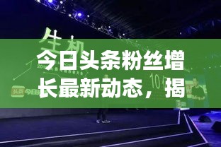 今日頭條粉絲增長(zhǎng)最新動(dòng)態(tài),揭秘用戶增長(zhǎng)背后的秘密!