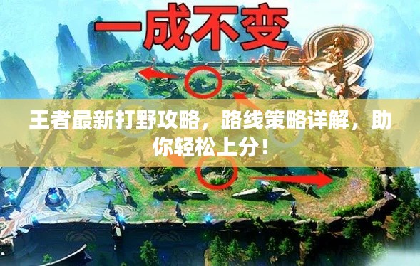 王者最新打野攻略,路線策略詳解,助你輕松上分!