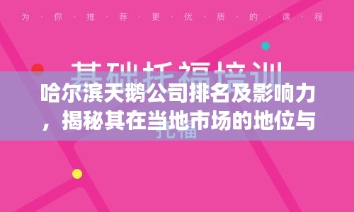 哈爾濱天鵝公司排名及影響力，揭秘其在當地市場的地位與影響力