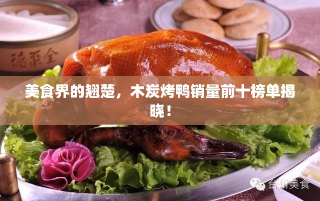 美食界的翹楚，木炭烤鴨銷量前十榜單揭曉！