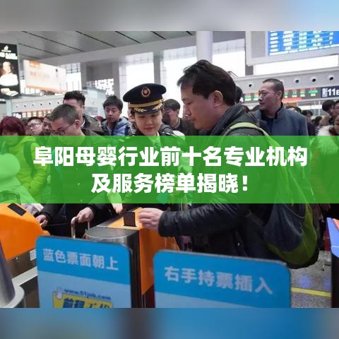 阜陽母嬰行業(yè)前十名專業(yè)機(jī)構(gòu)及服務(wù)榜單揭曉!