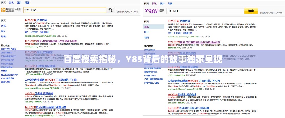 百度搜索揭秘,Y85背后的故事獨家呈現