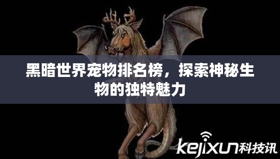 黑暗世界寵物排名榜，探索神秘生物的獨(dú)特魅力