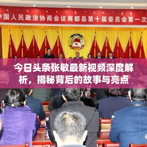 今日頭條張敏最新視頻深度解析，揭秘背后的故事與亮點