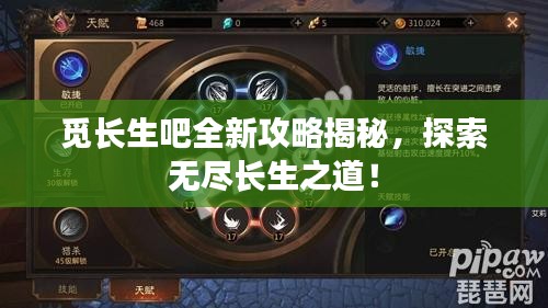 覓長生吧全新攻略揭秘，探索無盡長生之道！