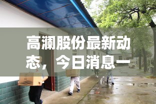 高瀾股份最新動態，今日消息一覽