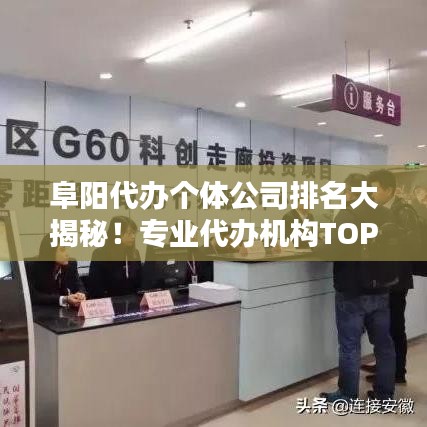 阜陽代辦個體公司排名大揭秘！專業(yè)代辦機構(gòu)TOP榜單出爐！