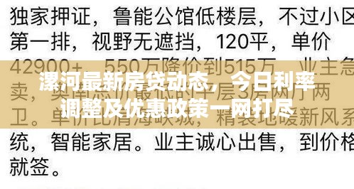 漯河最新房貸動態，今日利率調整及優惠政策一網打盡