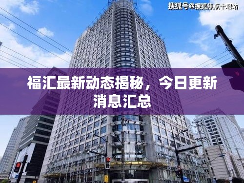 福匯最新動態揭秘，今日更新消息匯總