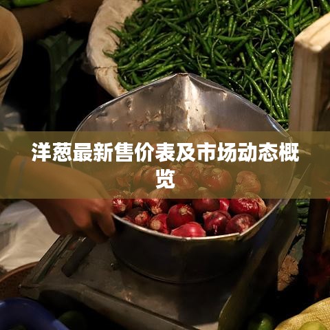 洋蔥最新售價表及市場動態(tài)概覽