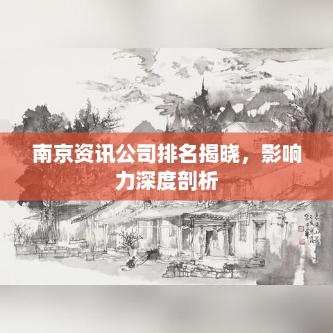 南京資訊公司排名揭曉,影響力深度剖析