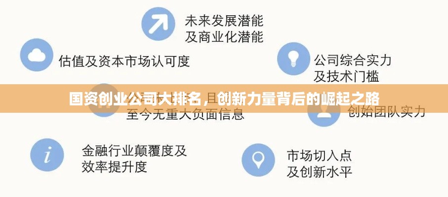 國資創(chuàng)業(yè)公司大排名,創(chuàng)新力量背后的崛起之路