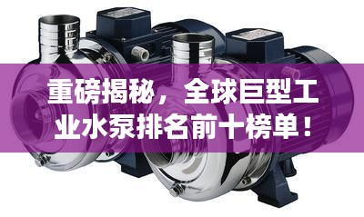 重磅揭秘，全球巨型工業(yè)水泵排名前十榜單！